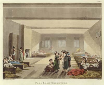 Passar rooom roidewell de Pugin and Rowlandson