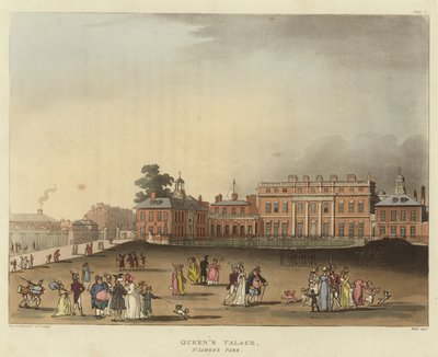 Palácio da Rainha de Pugin and Rowlandson