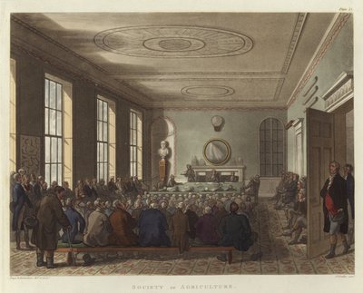 Sociedade da Agricultura de Pugin and Rowlandson