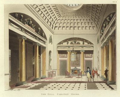O Salão de Pugin and Rowlandson