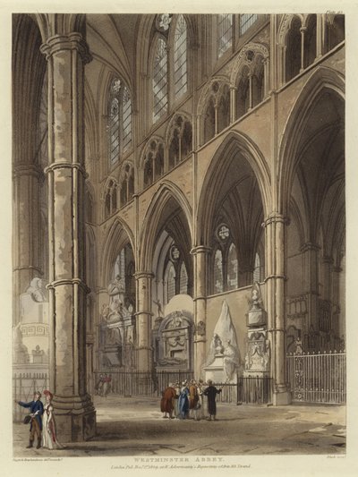 Abadia de westminster de Pugin and Rowlandson