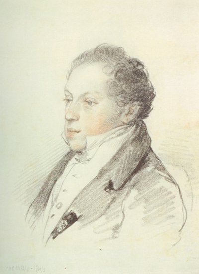 Retrato de Alexei Nikitich Peshchurov de Pyotr Fyodorovich Sokolov