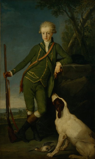 Retrato do Conde Nikita Petrovich Panin 1770-1837 quando criança, de Pyotr Ivanovich Sokolov