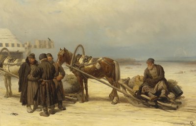 Nos portões de Pyotr Petrovich Sokolov