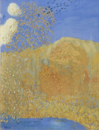 Terras da Inundação, 1908 de Pyotr Savvich Utkin