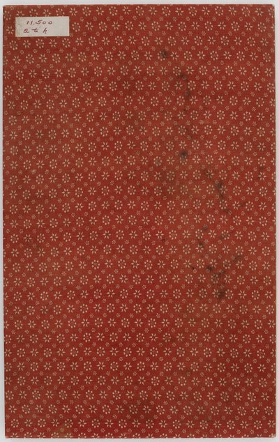 Capa de um álbum de figuras de Qing Dynasty Chinese School