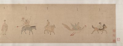 Divindades dos Planetas e Constelações, século XVI. de Qiu Ying
