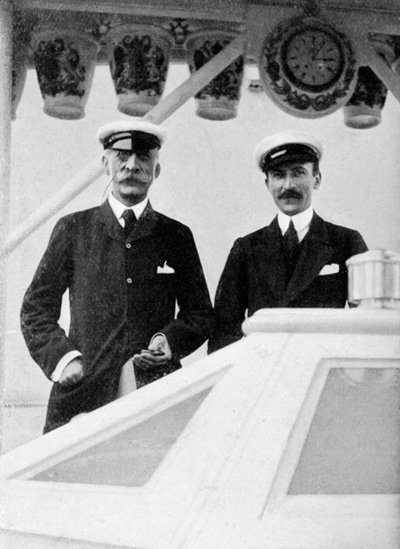 Conde Benckendorff e Lord Errington, 1908. de Queen Alexandra