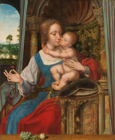 Virgem e Menino de Quentin Massys or Matsys