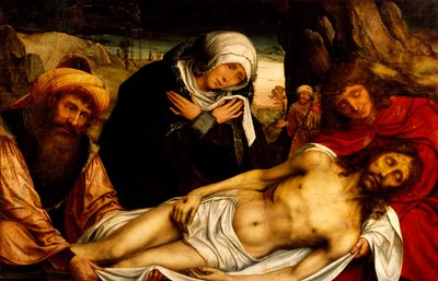Pieta (1466-1530), Museu Diocesano, Gaeta de Quentin Massys or Metsys