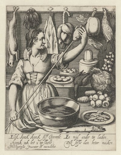 a empregada de cozinha de Quirin Boel (possibly)