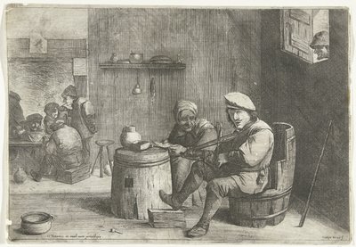 O violinista num bar de Quirin Boel