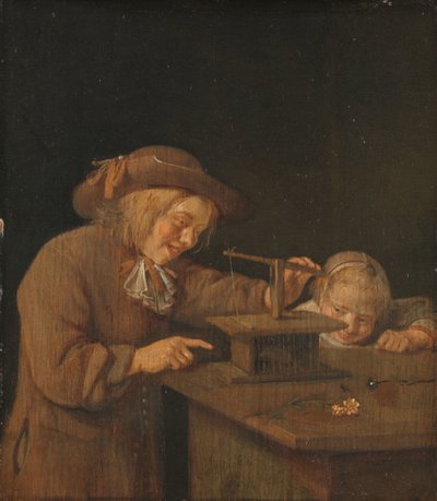 A ratoeira de Quiringh Gerritsz. van Brekelenkam