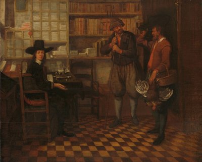 A renda do agricultor inquilino de Quiringh Gerritsz. van Brekelenkam