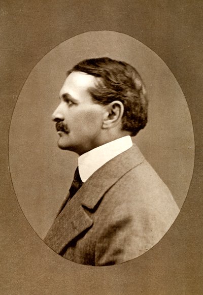 Robert Smythe Hichens, jornalista e romancista inglês, 1908. de RA Reaks
