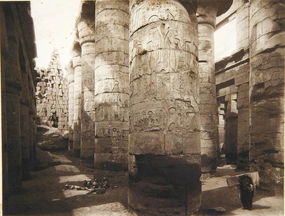 Grande Templo em Karnak de R.M. Junghaendel