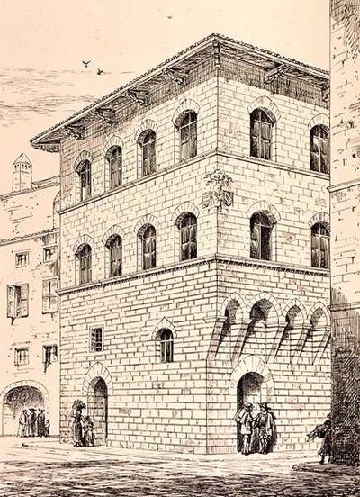 14th Century House, Florença, Itália, de 