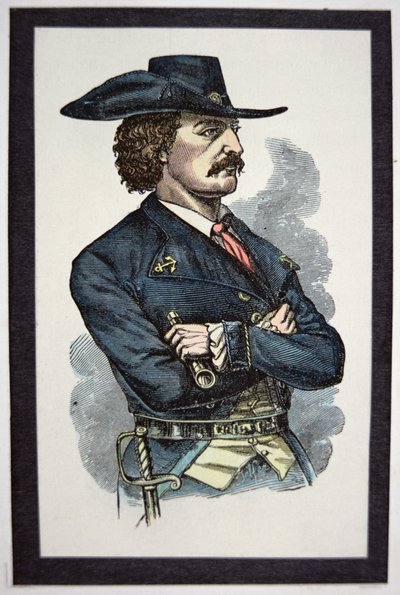 Jean Lafitte (gravura a cores) de R. (after) Telfer
