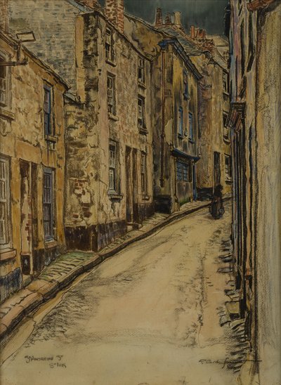 St Andrews Street, St Ives (mídia mista) de R. Borlase Smart