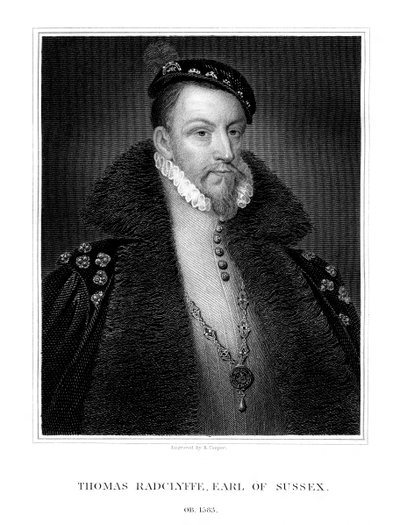 Thomas Radclyffe, terceiro conde de Sussex, senhor-tenente da Irlanda, 1823. de R. Cooper