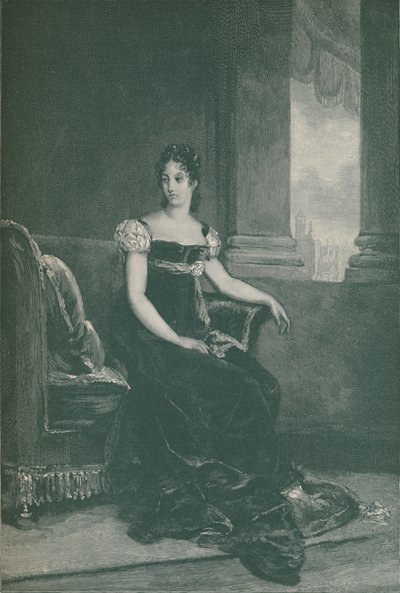 Eugénie Bernardine-Desireé Clary - Senhora Bernadotte, rainha da Suécia, 1811, 1896. de R. G. Tietze