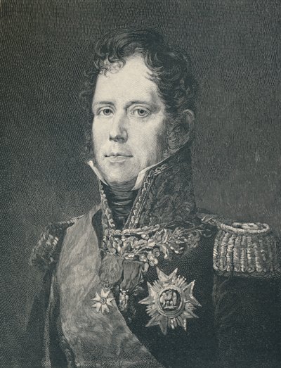 Marechal Michel Ney, duque de Elchingen, príncipe dos Moskwa, c1805, 1896 de R. G. Tietze