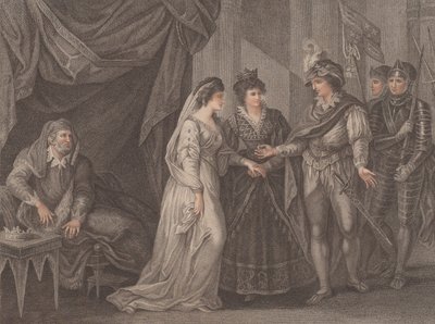 A Conclusão do Tratado de Troye, Onde Henrique V, Rei da Inglaterra, Recebe o Pr..., 1788. de R. Gerard