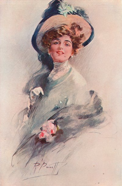 Um estudo sobre cores, c1908 de R. Ponnett