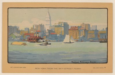 Nova York da 34th Street Ferry de Rachael Robinson Elmer