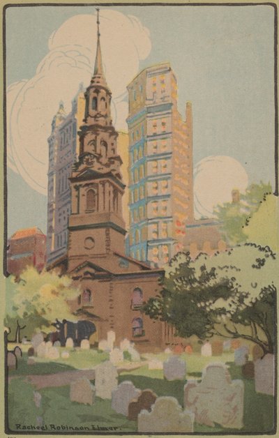 Capela de São Paulo, 1914. de Rachael Robinson Elmer