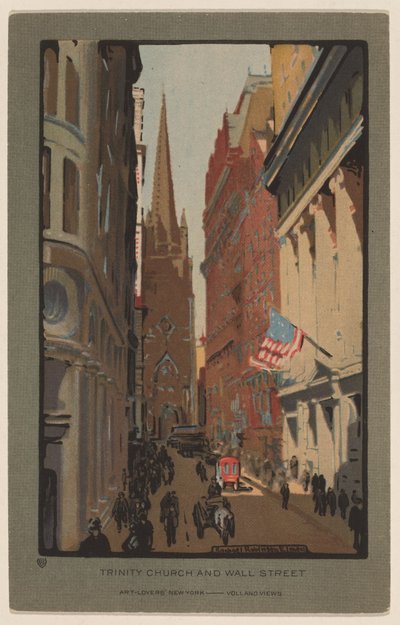 Igreja da Trindade e Wall Street de Rachael Robinson Elmer
