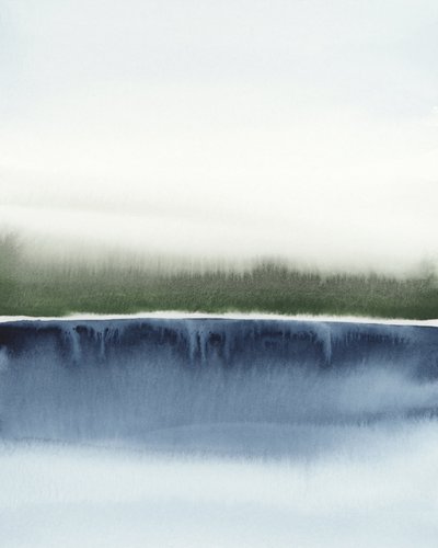 Paisagem abstrata serena de Rachel Elise