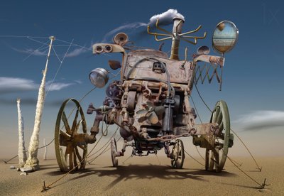 Máquina Steampunk do Deserto de Radoslav Penchev