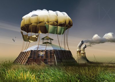 Casa do Pára-quedas Fantasioso de Radoslav Penchev