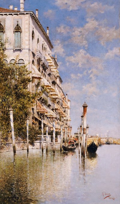 Ao longo do Grande Canal de Rafael Senet