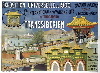Exposição Universal 1900. Compagnie Internationale des Wagons-Lits, 1900. de Rafael de Ochoa y Madrazo
