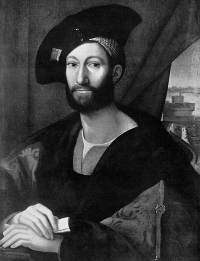 Giuliano de Medici, início do século XVI, 1929. de Raffaello Sanzio Raphael