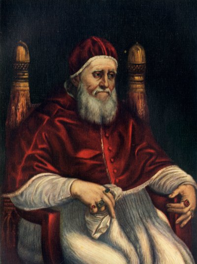Papa Júlio II, c1512, c1912 de Raffaello Sanzio Raphael