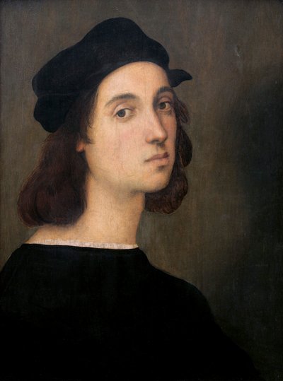 Auto-retrato, 1505-1506 de Raffaello Sanzio Raphael