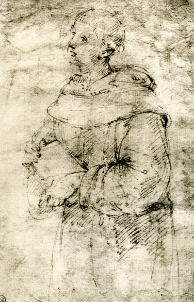 Estudo de um monge, 1913. de Raffaello Sanzio Raphael