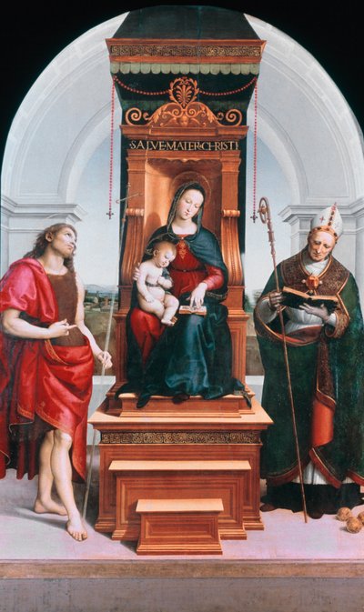 A Madona Ansidei, 1505 de Raffaello Sanzio Raphael