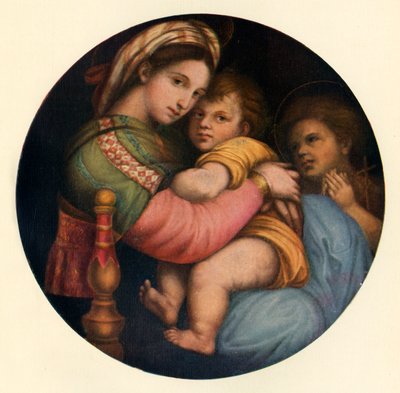 A Madonna Della Sedia, c1514, c1912 de Raffaello Sanzio Raphael