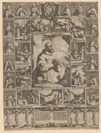 Vida de São Francisco de Assis de Raffaello Schiaminossi (possibly)