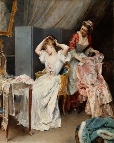 La Toilette, c.1890-1900 de Raimundo de Madrazo y Garreta