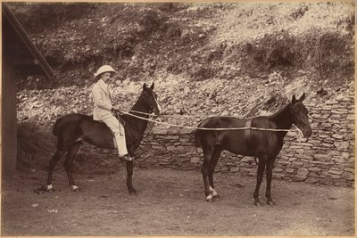 Capitão H. S. Rawhinson (recto) de Raja Deen Dayal