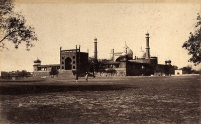 Mesquita Jama Masjid, Deli, 1886 de Raja Deen Dayal