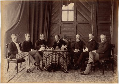Lord Dufferin e o Conselho Supremo do Governo da Índia de Raja Deen Dayal