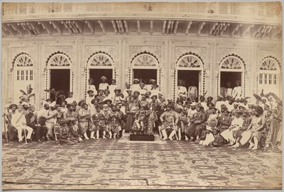Marajá de Scindia, nobres e altos funcionários, Gwalior de Raja Deen Dayal
