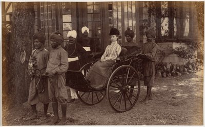 Senhorita Lyall, Shimla de Raja Deen Dayal