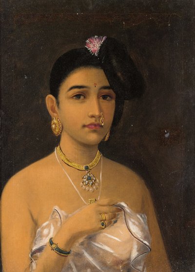 Malabar Beauty, de Raja Ravi Varma de Raja Ravi Varma